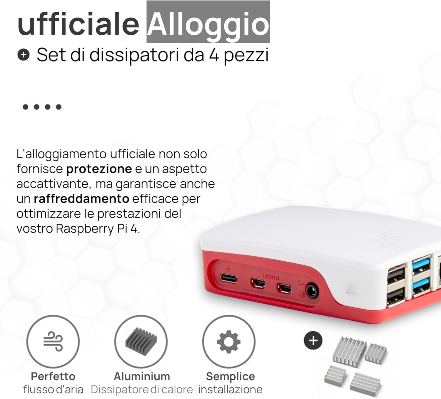 Raspberry Pi 4 4 GB Starter Kit Ufficiale - immagine 6