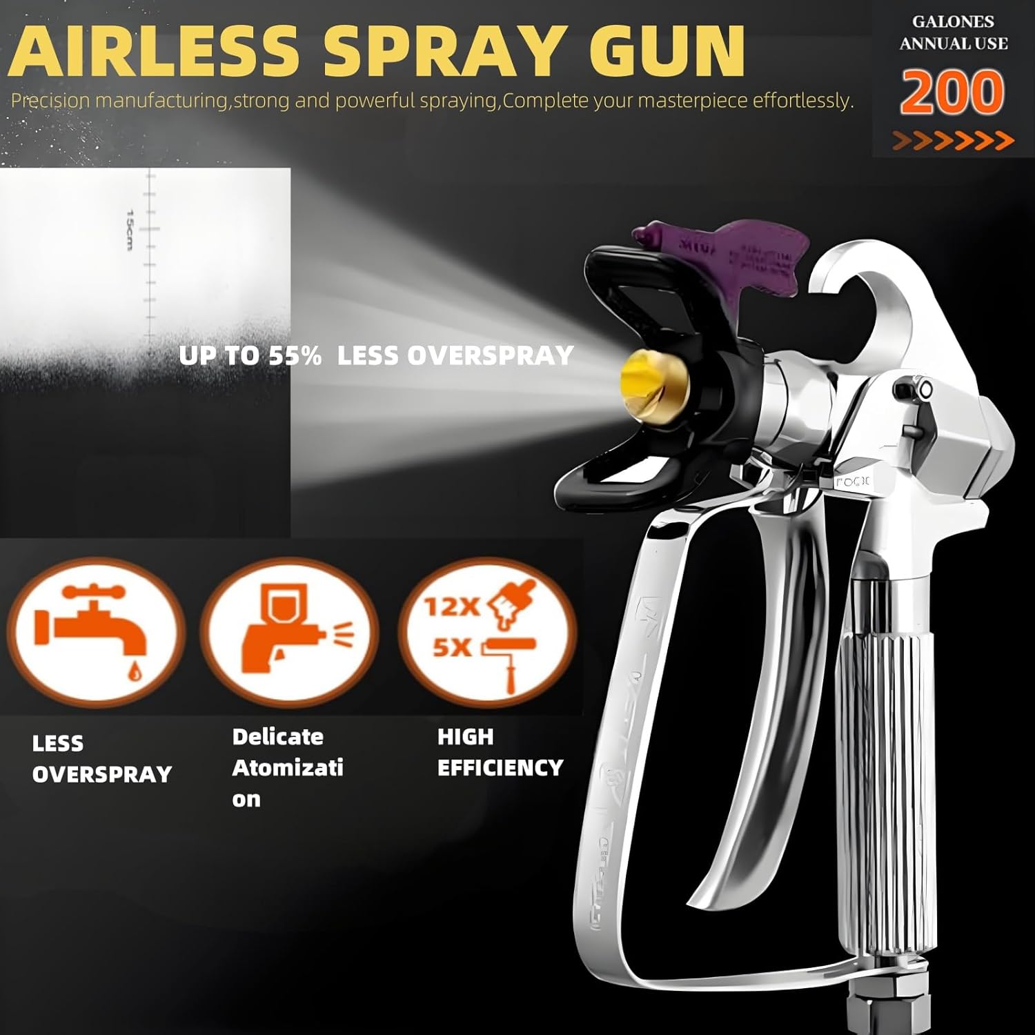 Airless Spruzzatore Vernice 3200psi - immagine 3