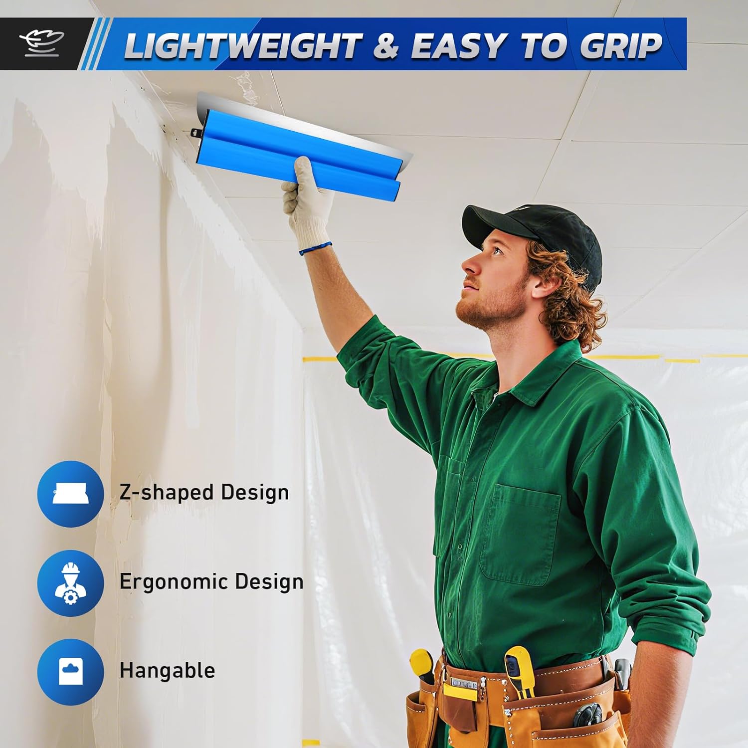 Set Spatole per Superfici 15-80cm + Manico Prolunga - immagine 4