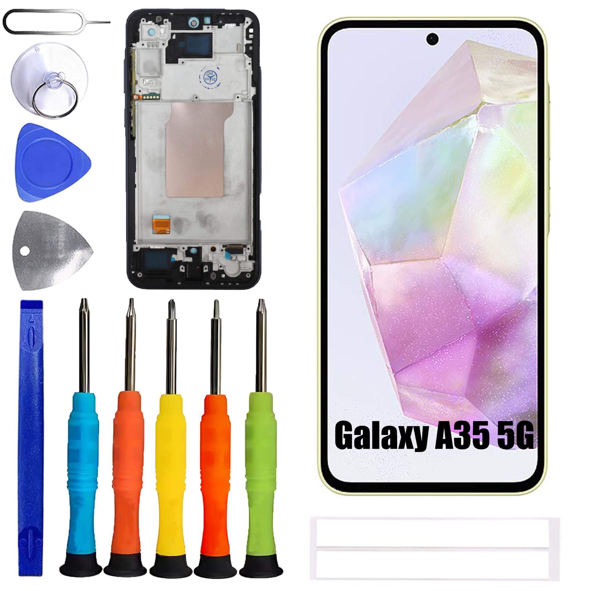 Display LCD per Samsung Galaxy A35 5G SM-A356 6,6 Pollici ...