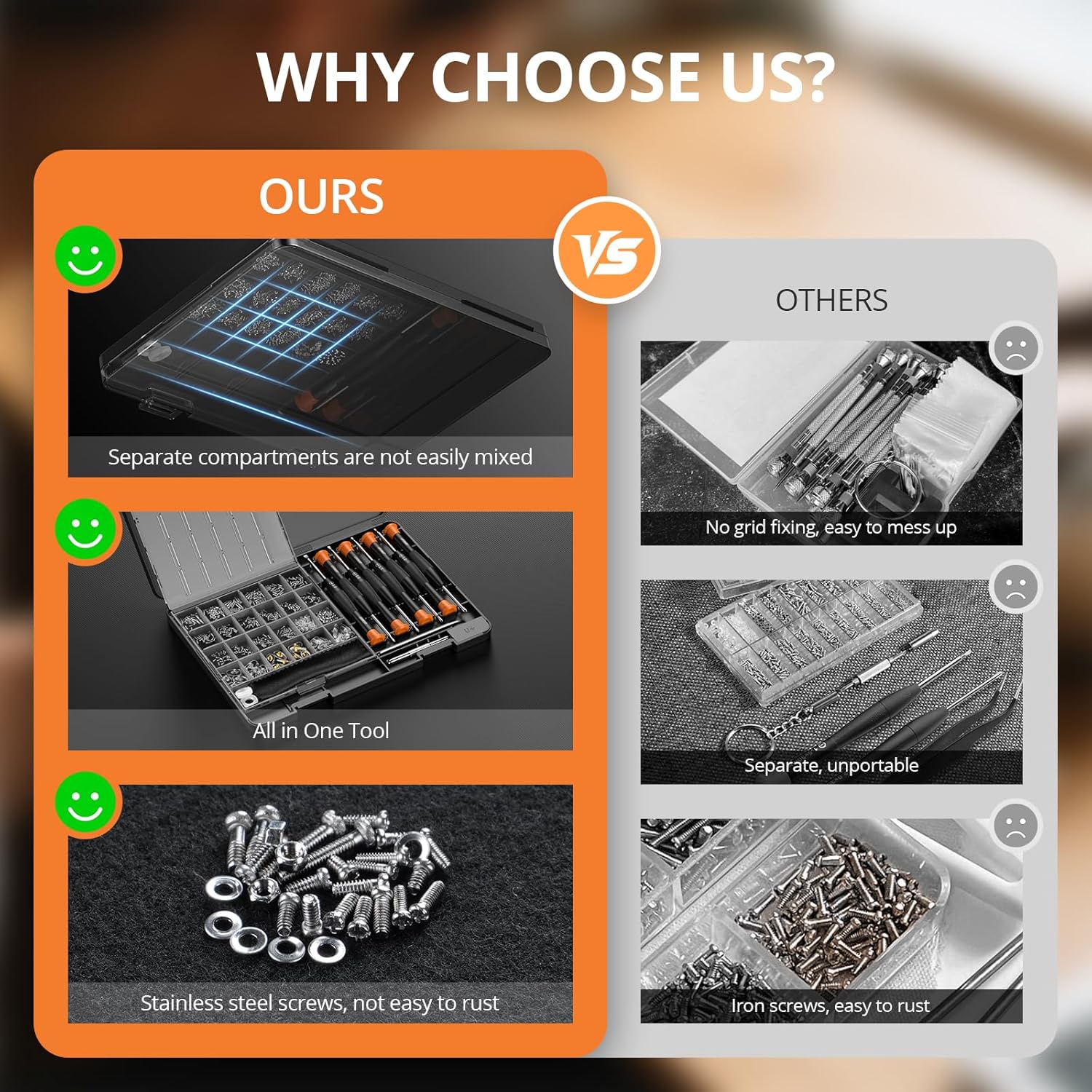 Jorest Kit di Riparazione per Occhiali - immagine 4