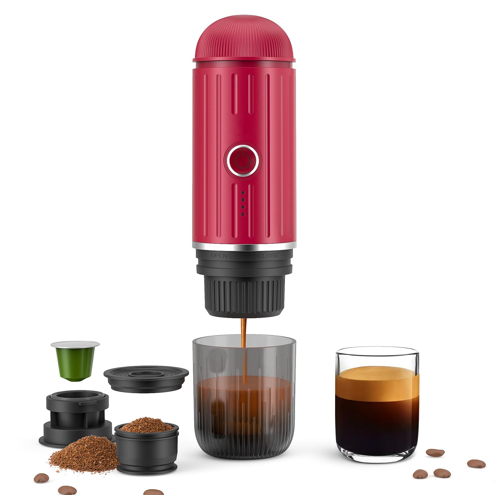 Macchina Espresso Portatile Elettrica Ricaricabile