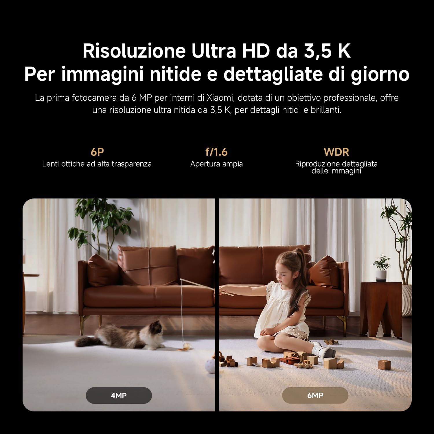 Xiaomi Smart Camera C500 - Sorveglianza Intelligente - immagine 4