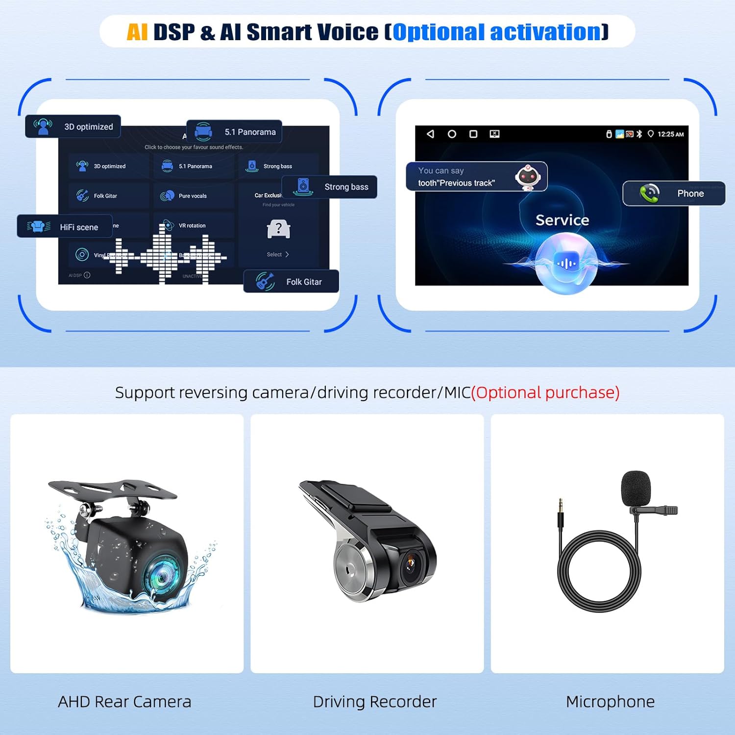 Autoradio Carplay 9" per BMW X5 E39 E53 E38 M5 (1999-2005) - immagine 6