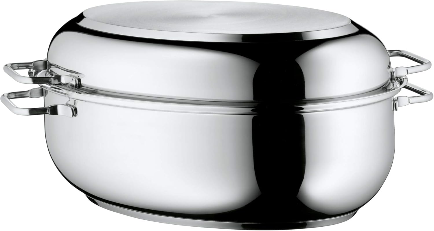 WMF Rostiera con coperchio in metallo - immagine 3