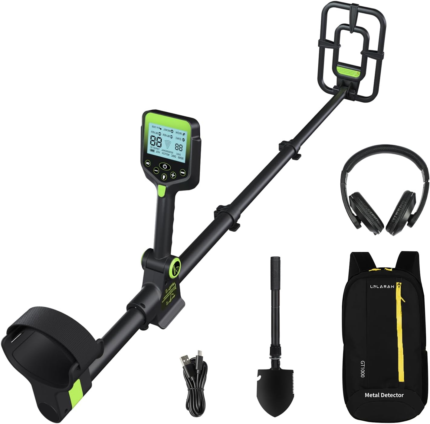 Lolaran Metal Detector Professionale Pieghevole