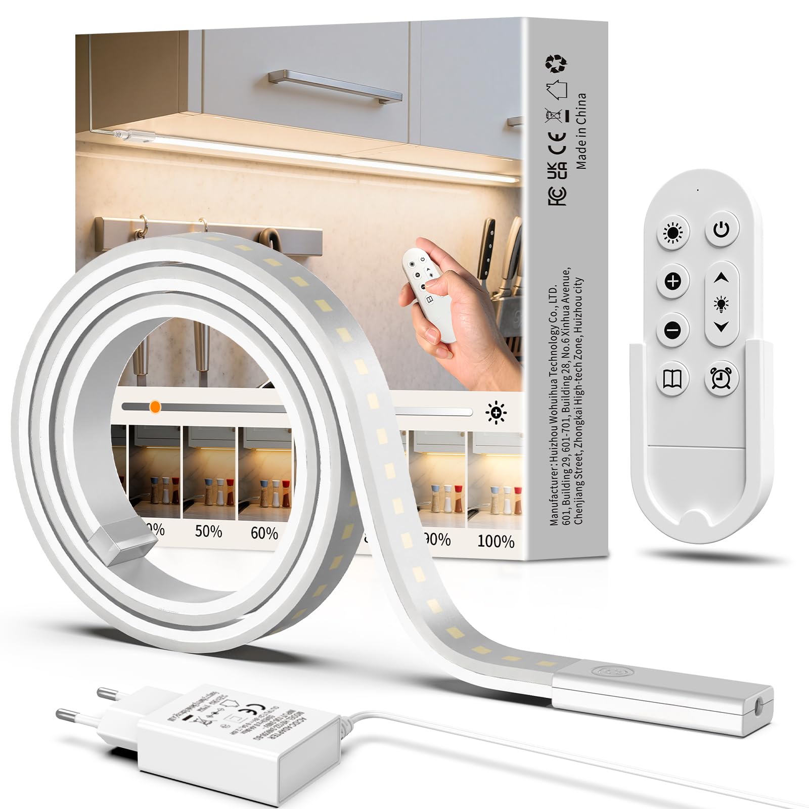 Lampada da Incasso a LED 1m Dimmerabile con Telecomando