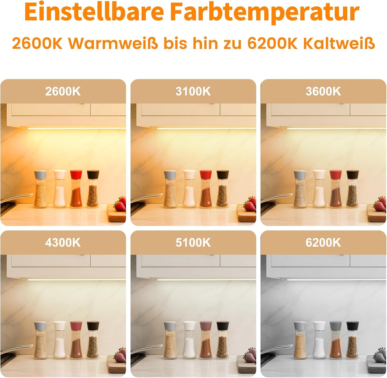 Lampada da Incasso a LED 1m Dimmerabile con Telecomando - immagine 4