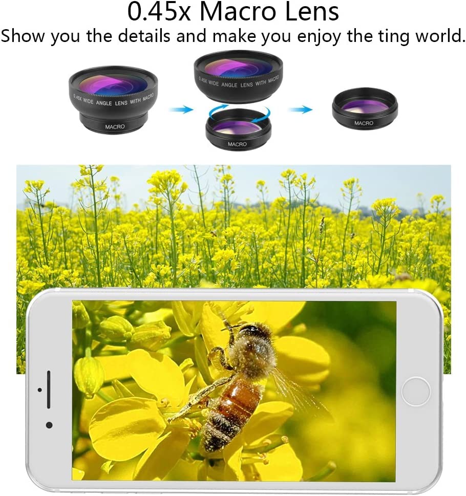 Apexel Set Obiettivi Universali per Smartphone - immagine 5