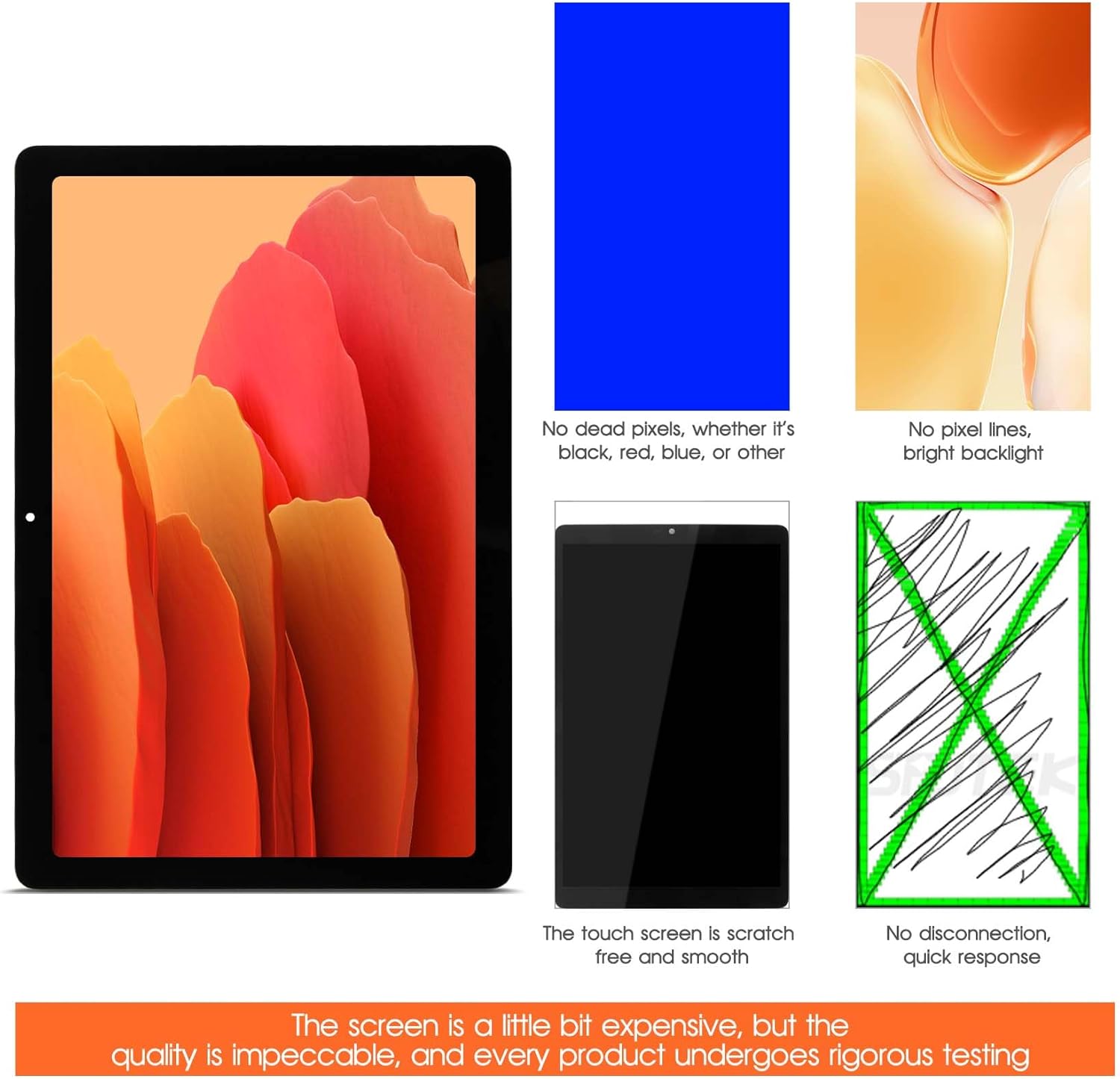 Display LCD per Huawei MediaPad T5 10.1" Nero - immagine 6