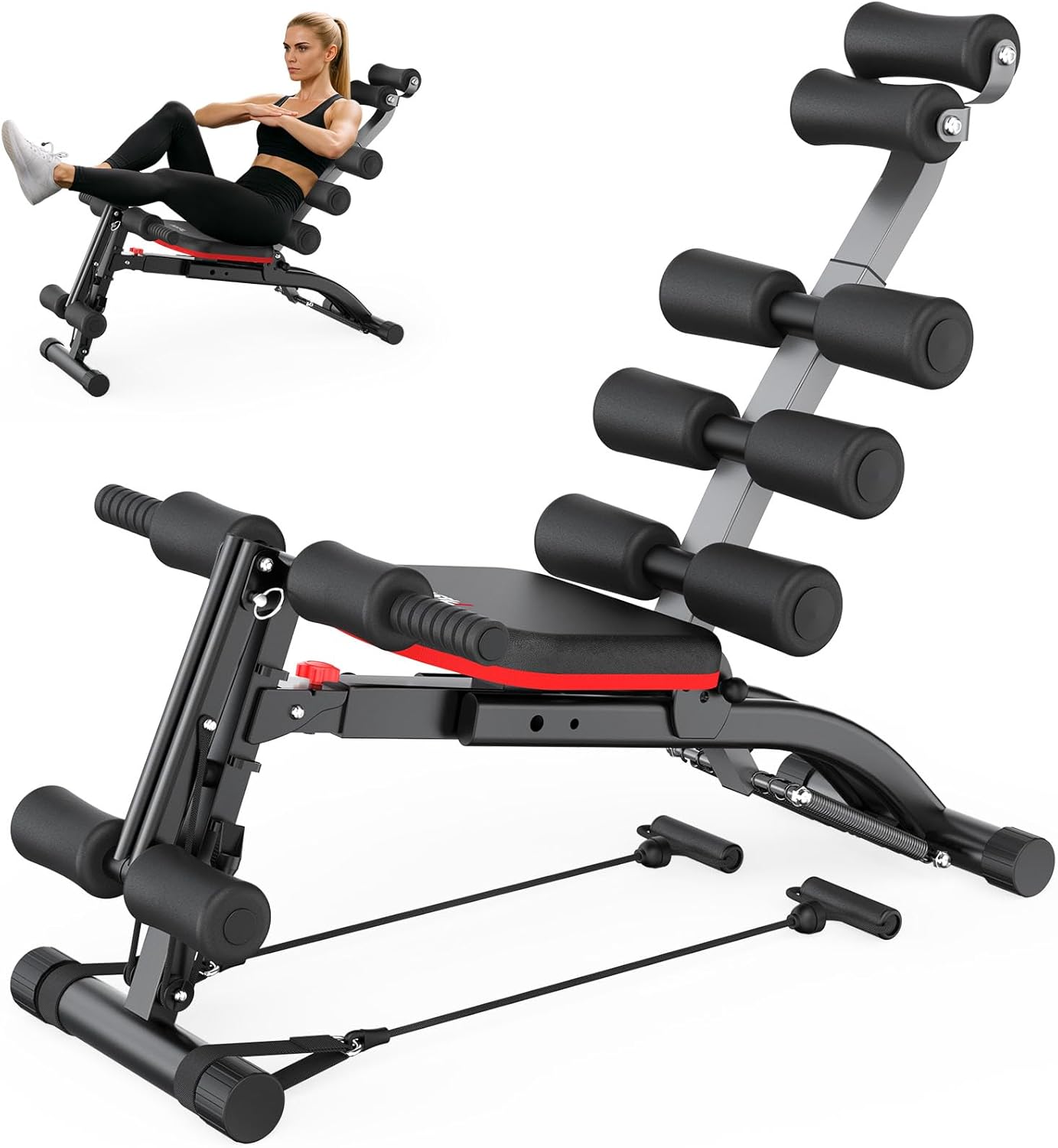 Pasyou Macchina Addominali con Fascette Resistive - immagine 1