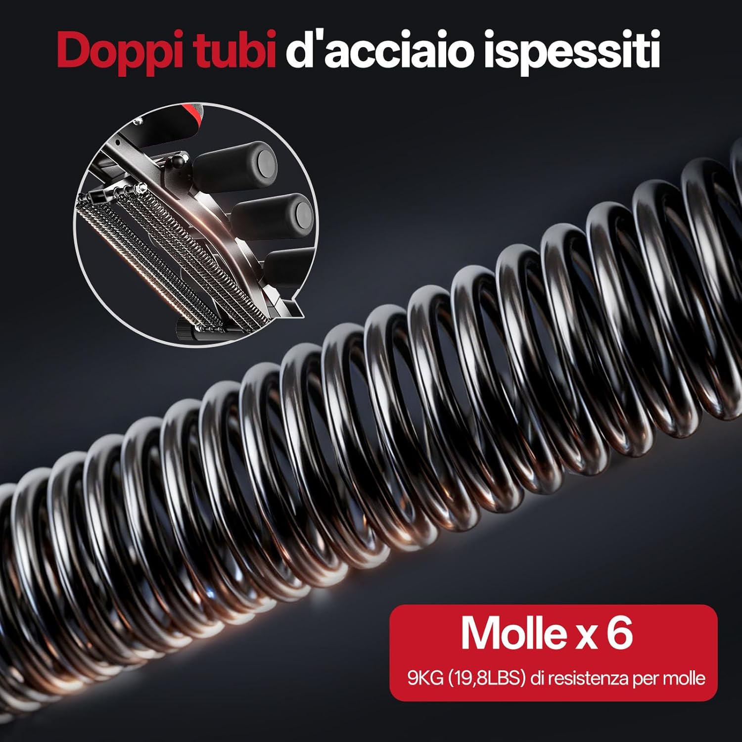 Pasyou Macchina Addominali con Fascette Resistive - immagine 4