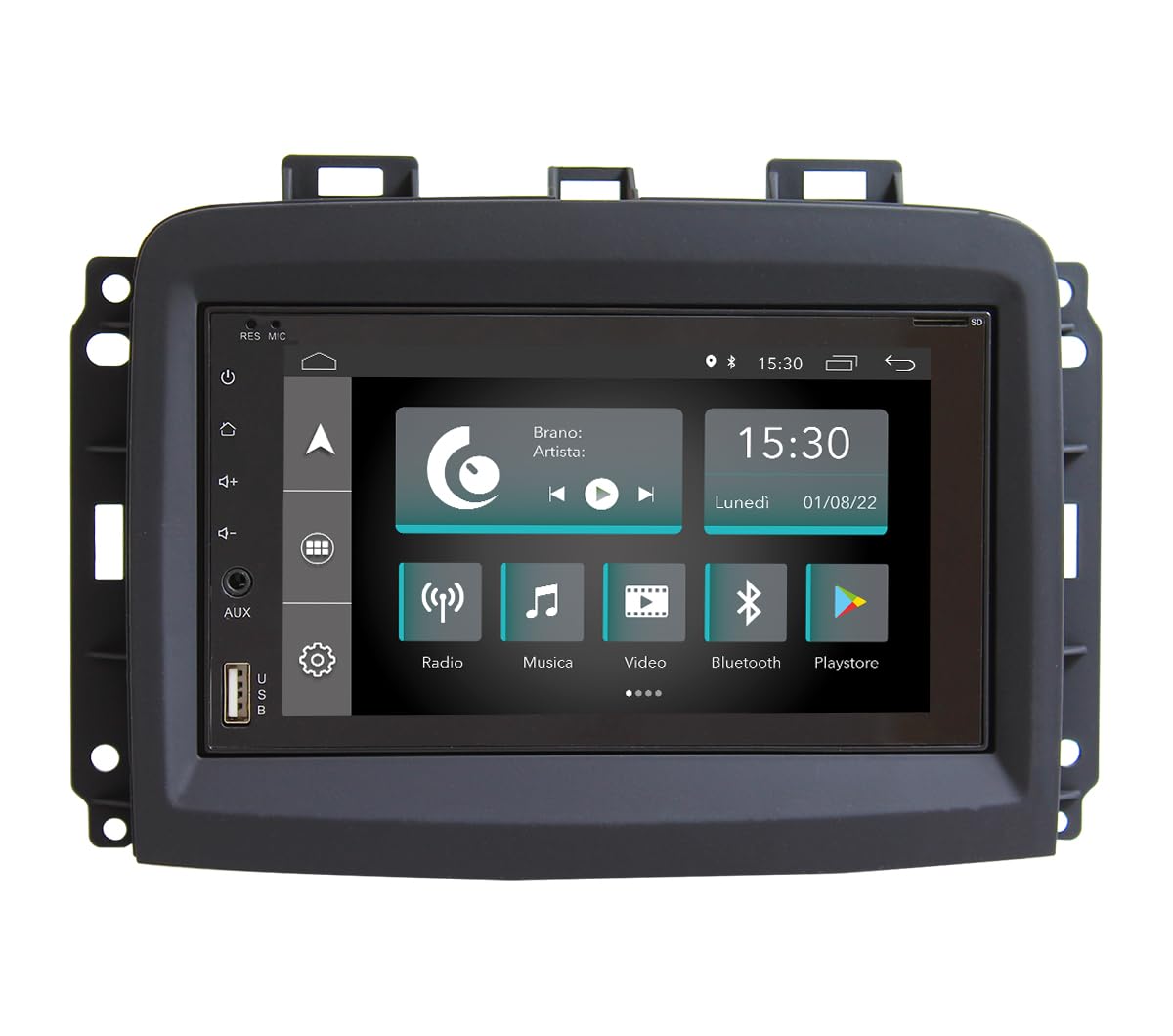 JF Sound Autoradio Android JF-227-X7C-FL per Fiat 500L