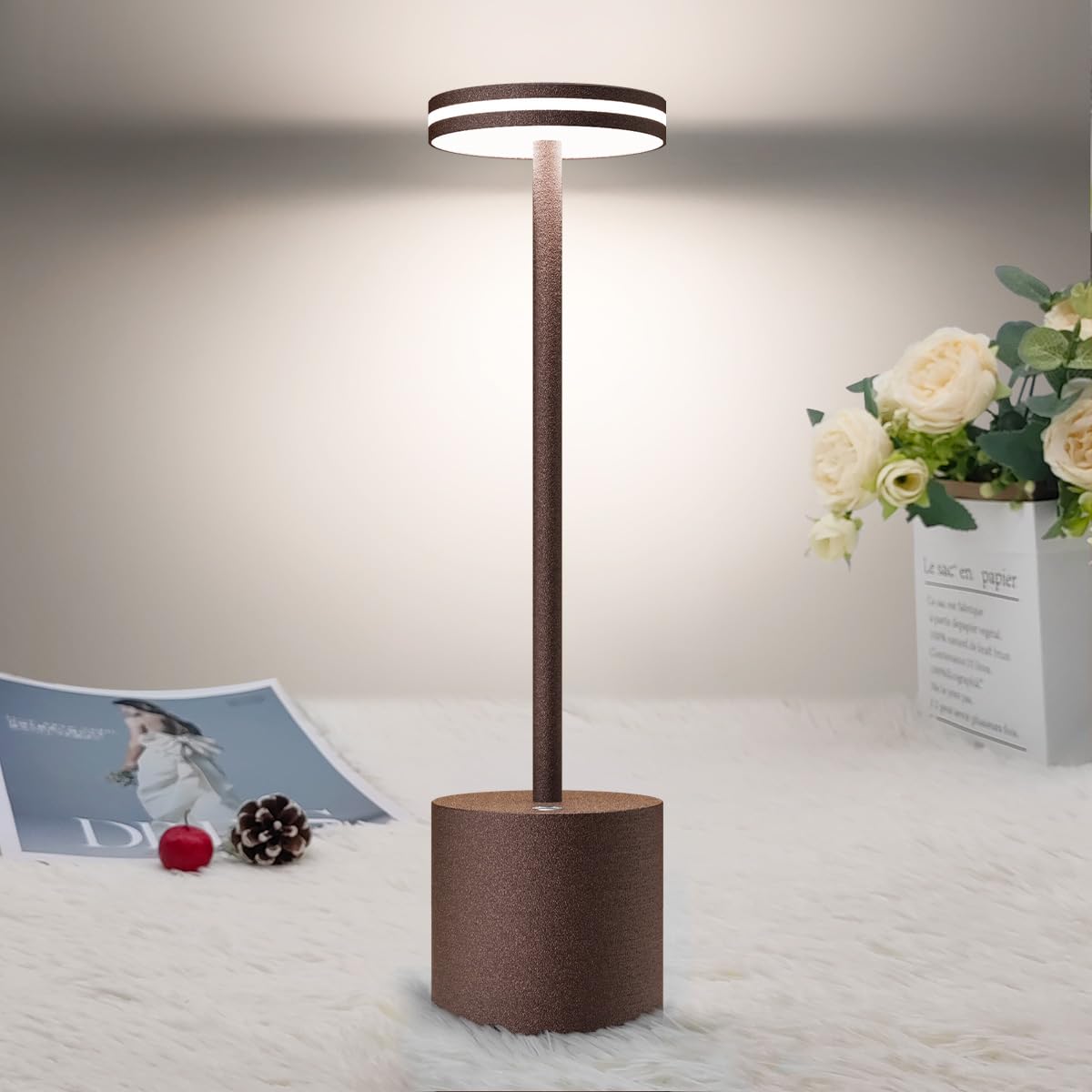 Lampada da Tavolo Senza Fili Ricaricabile 5000mAh