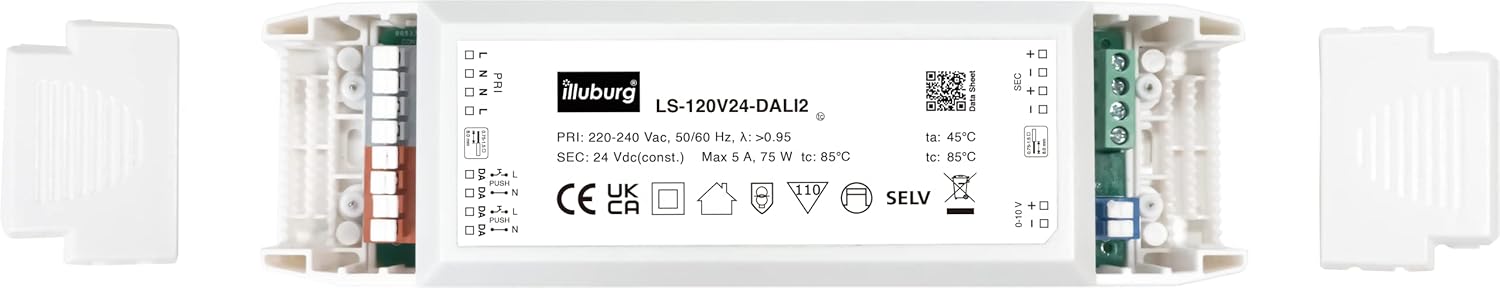 Illuburg Trasformatore LED 24V 120W Dimmerabile - immagine 2
