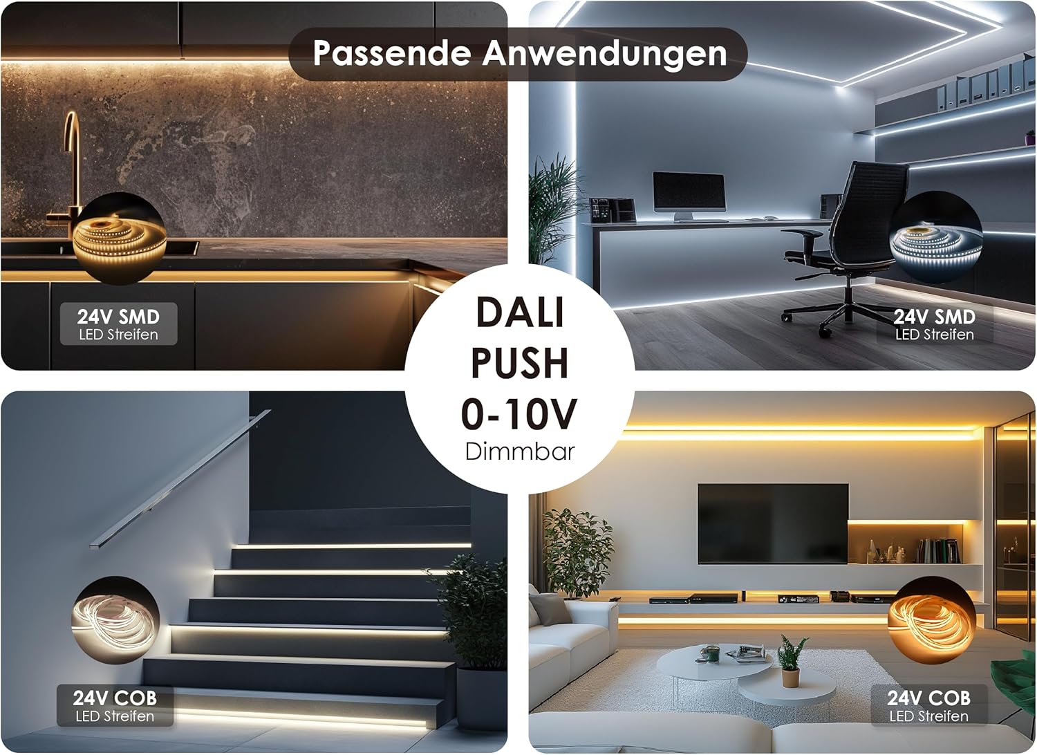 Illuburg Trasformatore LED 24V 120W Dimmerabile - immagine 3