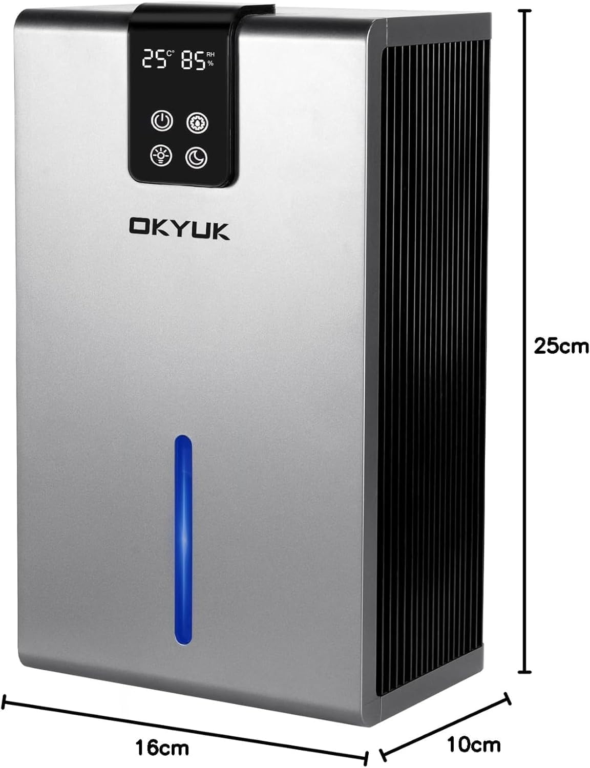 Deumidificatore Elettrico 2800 ml con Spegnimento Automatico - immagine 7