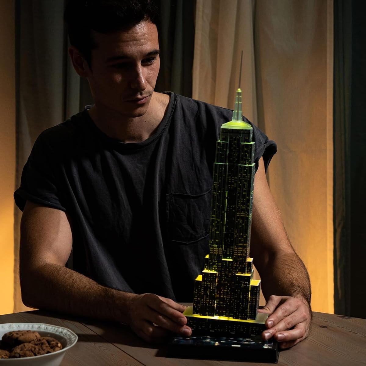 Ravensburger Puzzle 3D Empire State Building Night Edition - immagine 6