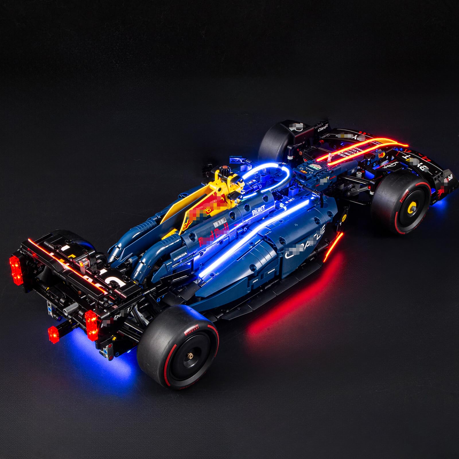 Geament Luci LED Compatibile LEGO Monoposto F1 RB20