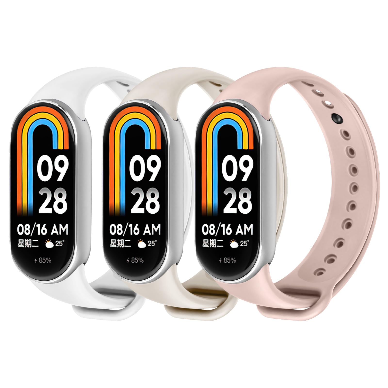 #3PC-Bianco+Bianco Silenzioso+Rosa -per 10/9/8