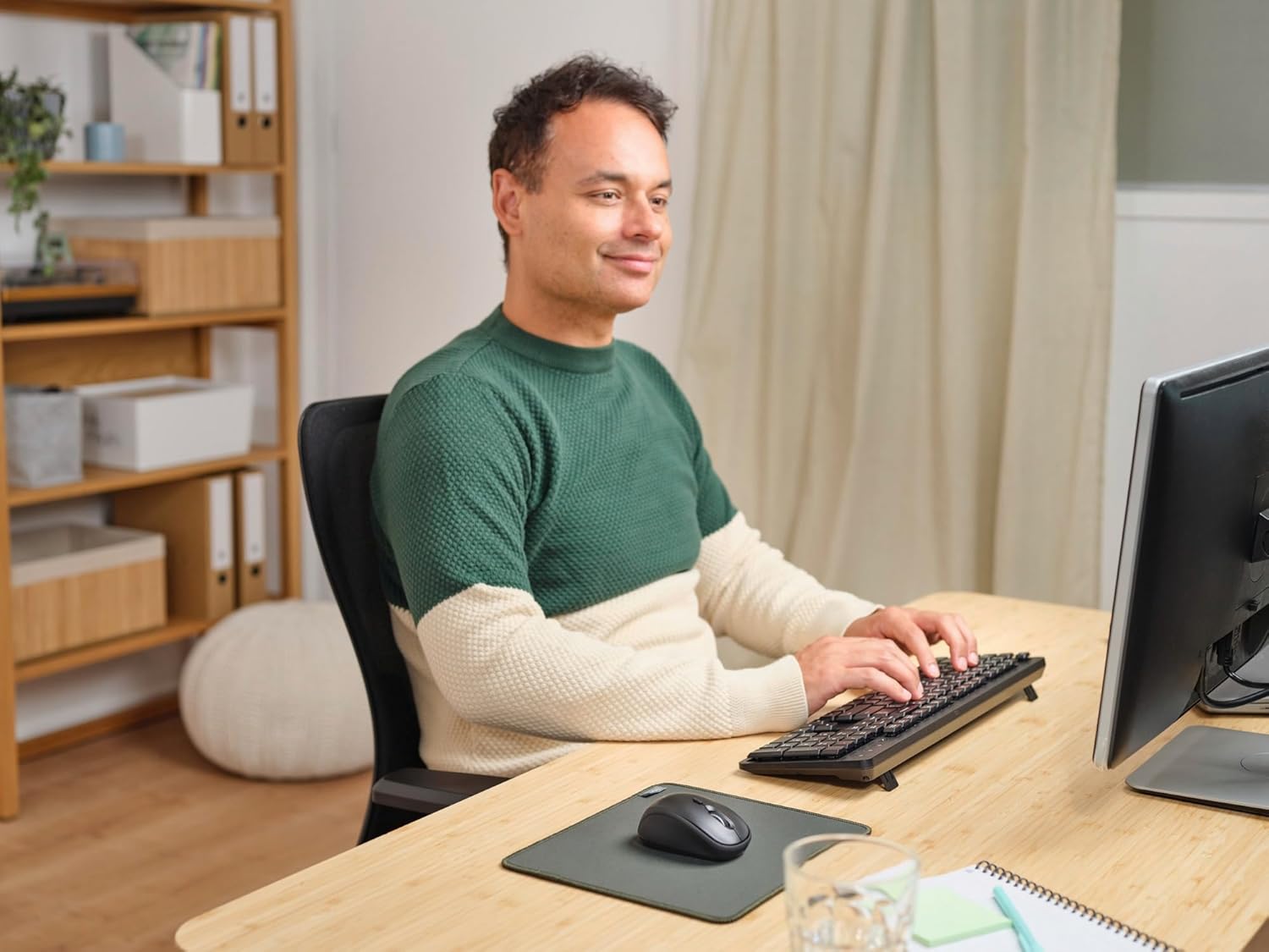 Trust Ody II - Tastiera Wireless Silenziosa QWERTY, Nero - immagine 8