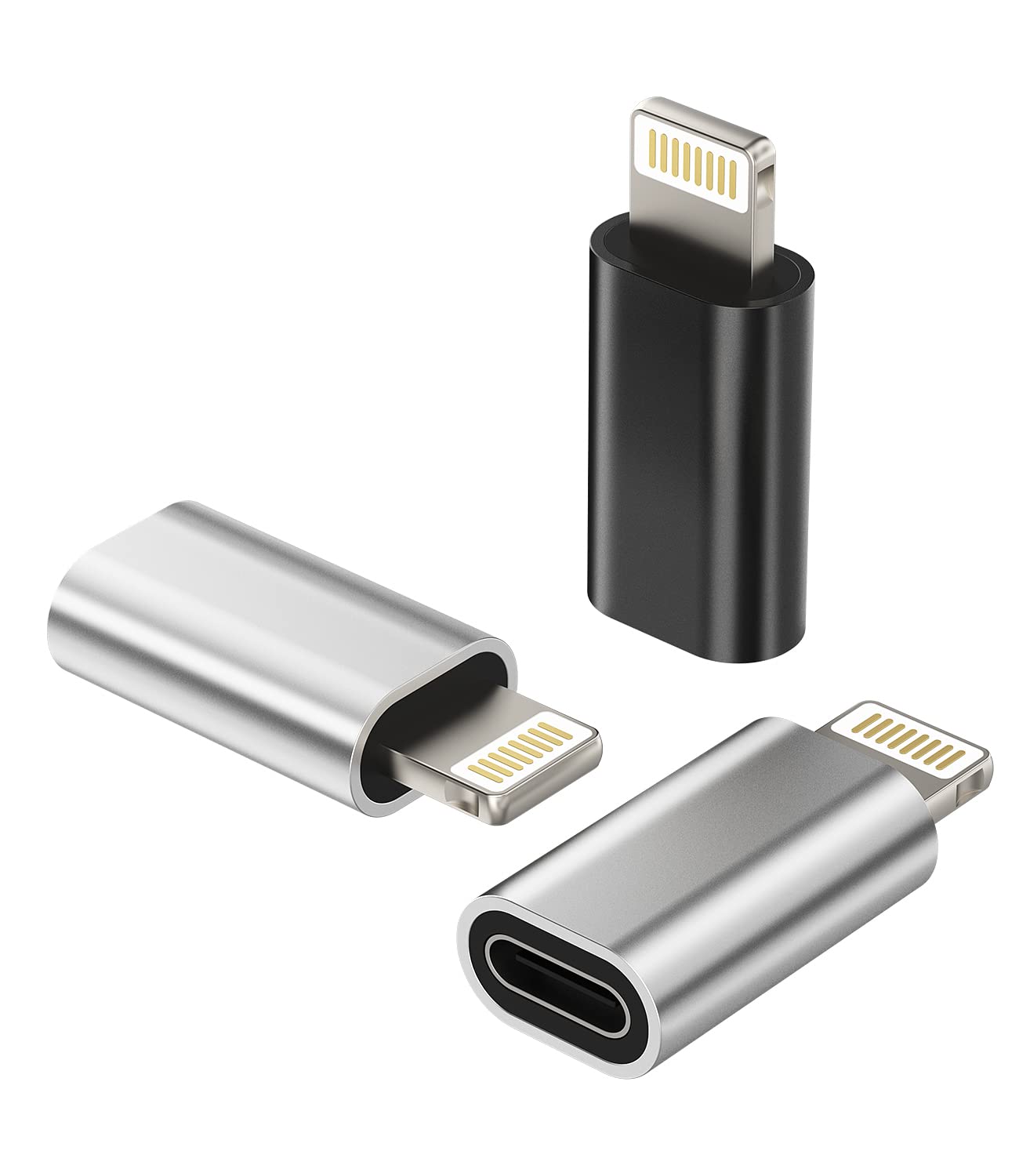 Adattatore da Lightning a USB C (3 Pezzi)