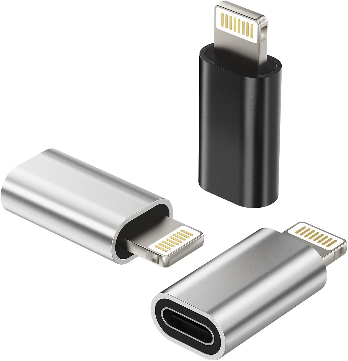 Adattatore da Lightning a USB C (3 Pezzi) - immagine 1