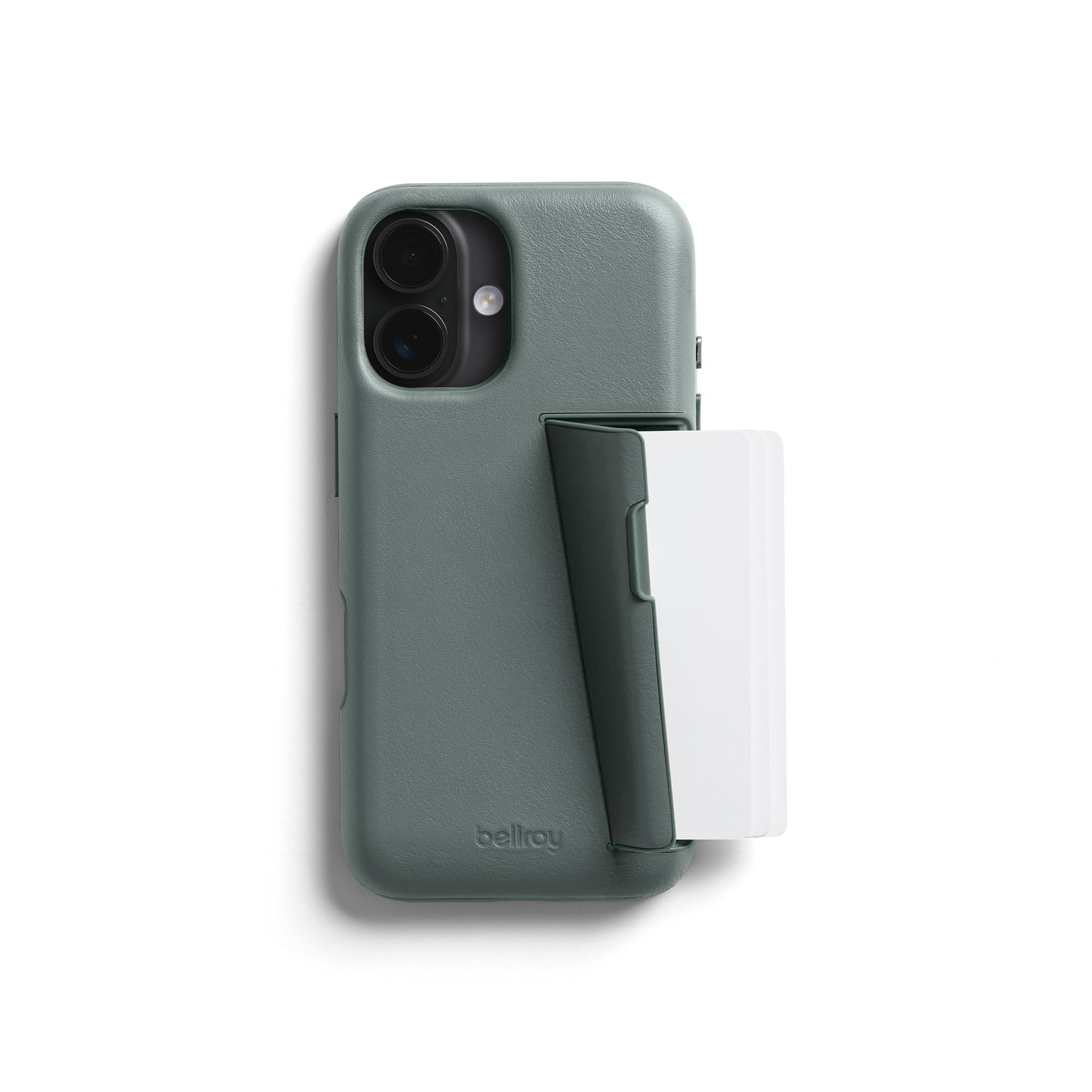 Bellroy Phone Case – 3 Card per iPhone 16, Agave