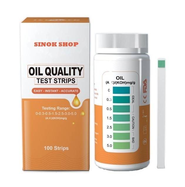 Strisce Reattive per Qualità Olio di Frittura (100 pz)