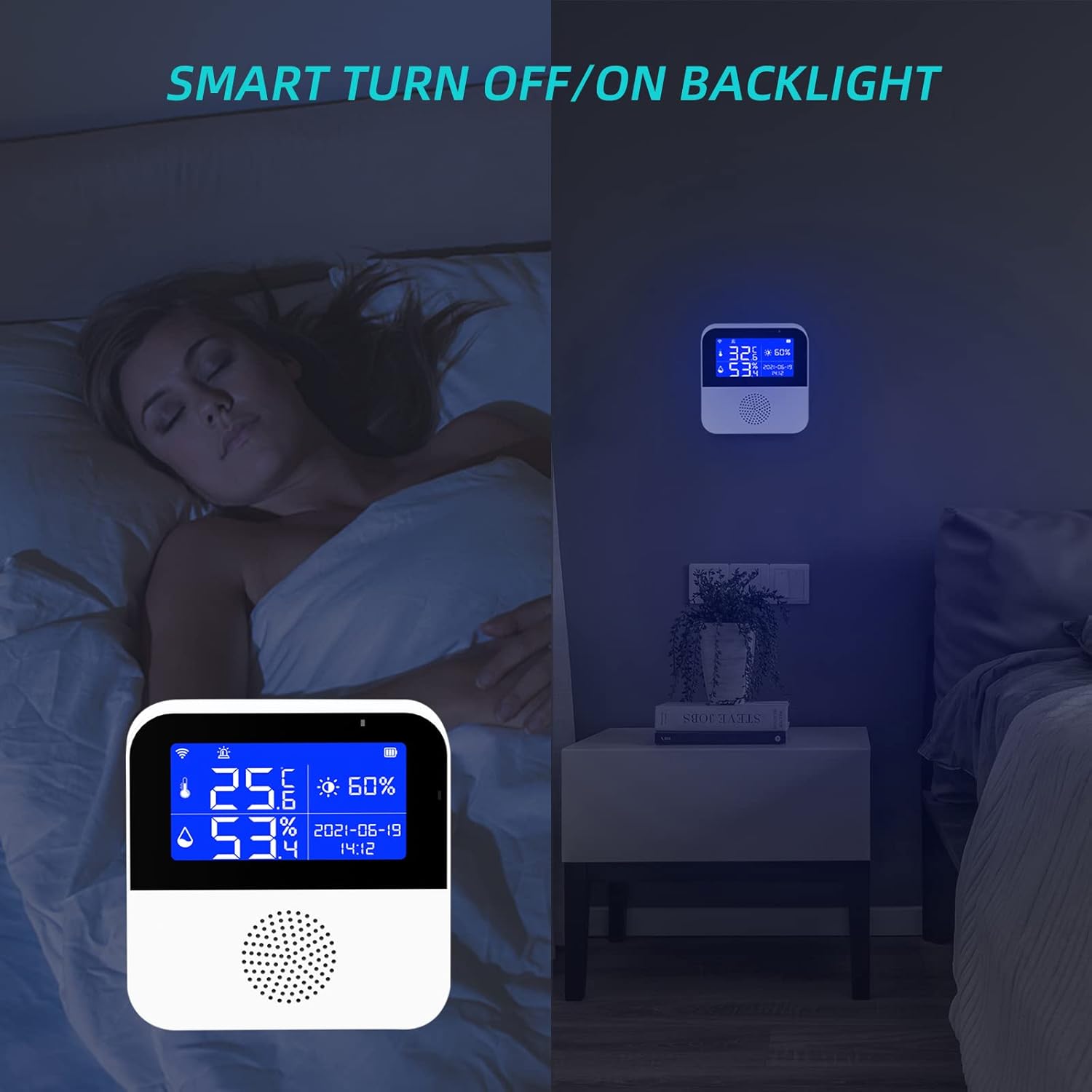 Ceiever Termometro Igrometro WiFi Wireless con App - immagine 3