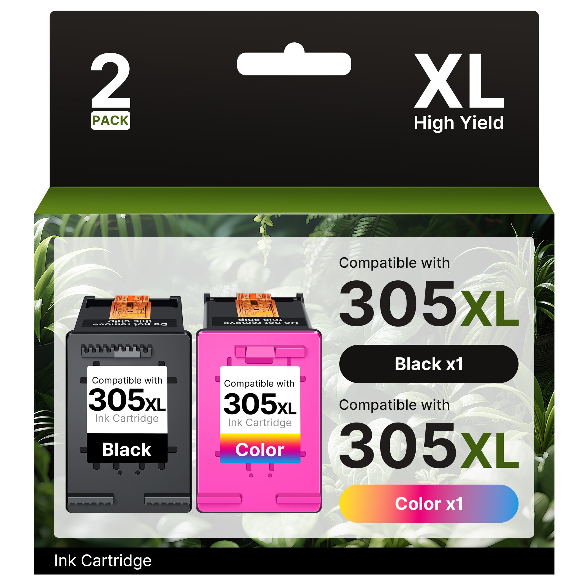 Cartucce Sostituzione 305XL Nero e Colore (2 Pack)