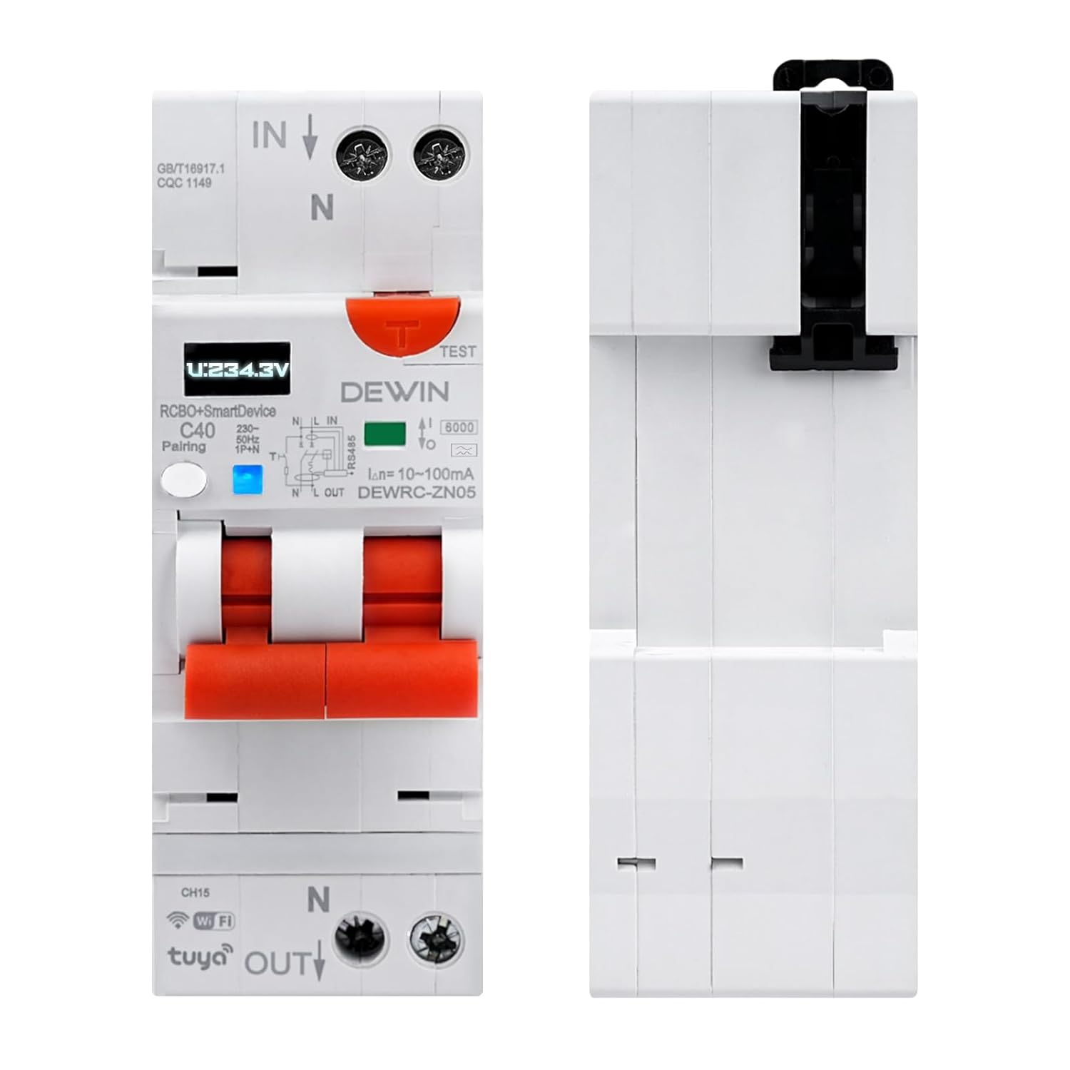 Dewin Salvavita con Riarmo Automatico WiFi 1P+N 40A - immagine 8