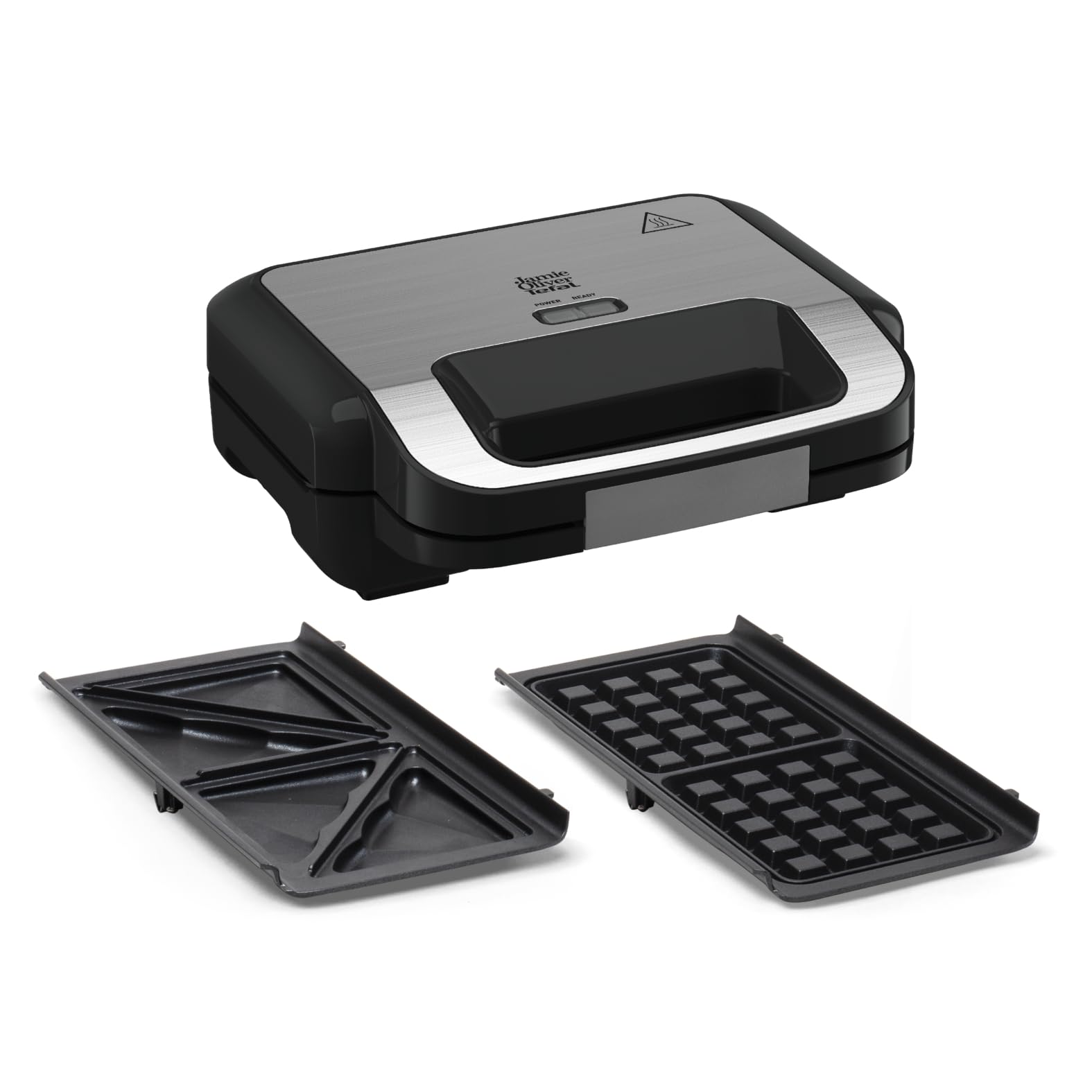 Tefal Jamie Oliver SW70J810 - Combinatore Sandwich 2 in 1