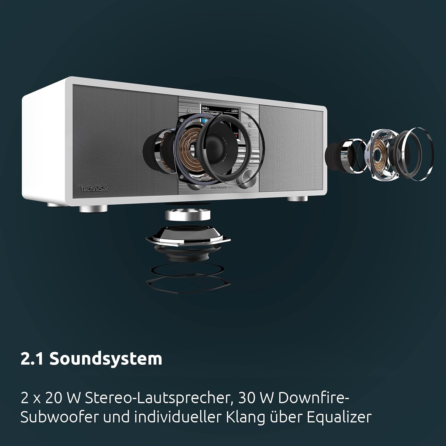 TechniSat DIGITRADIO 650 Internet Digital Anthracite - immagine 3