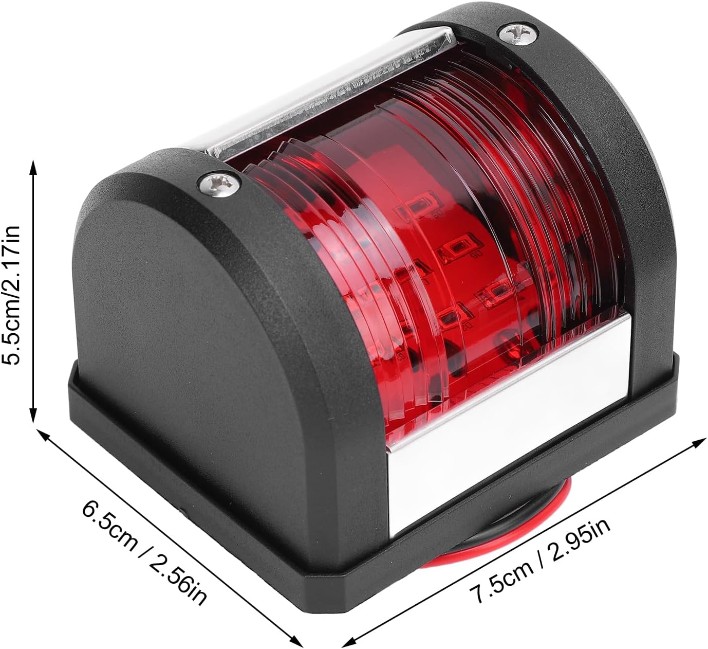 Hyuduo Luci LED Navigazione per Barche 5 Pezzi - immagine 3
