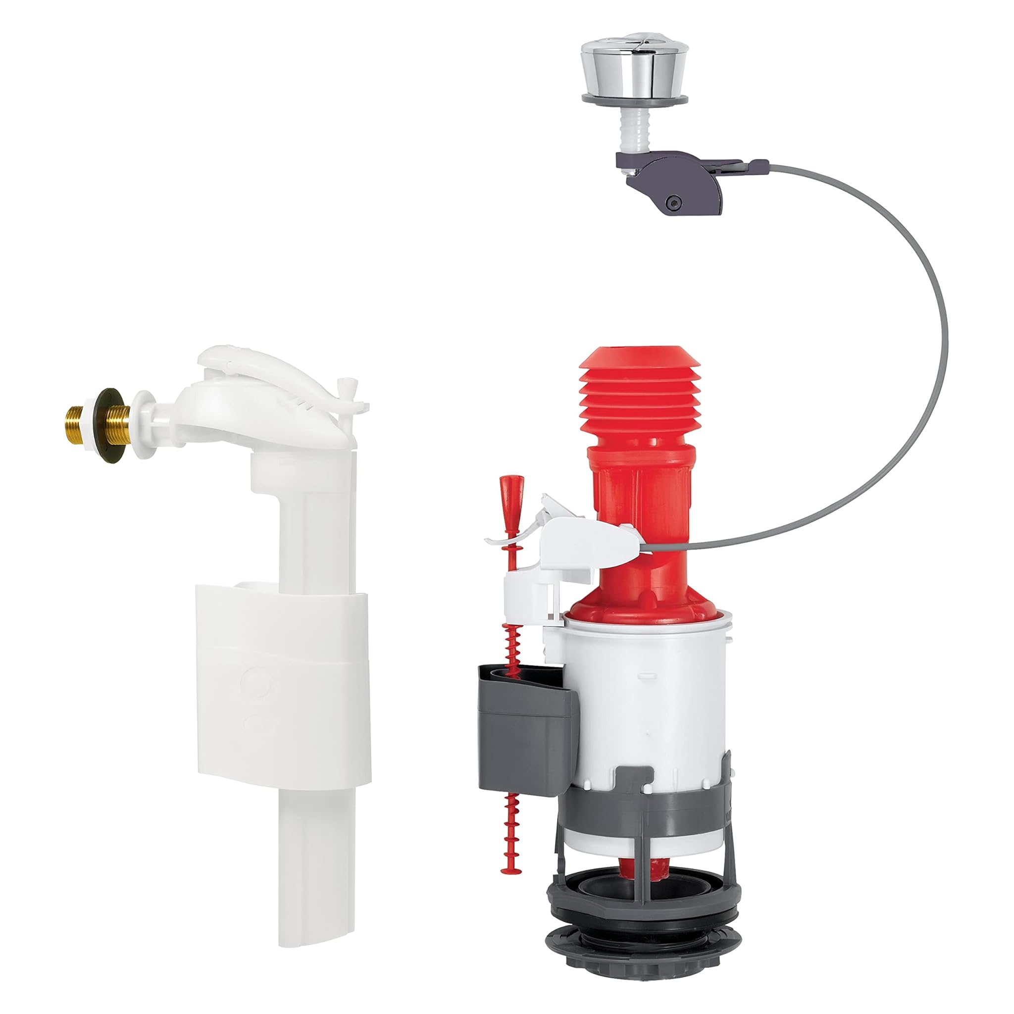 Wirquin 10724038 Meccanismo WC Doppio Caccia MW2