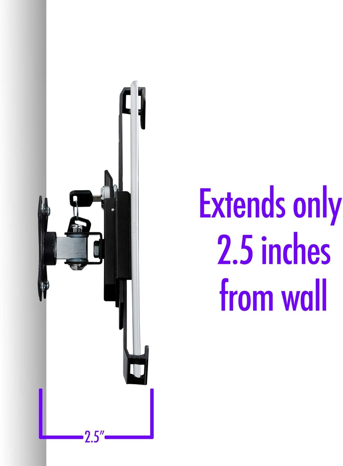 CTA - Supporto da Parete Compatto con Blocco per Tablet - immagine 5