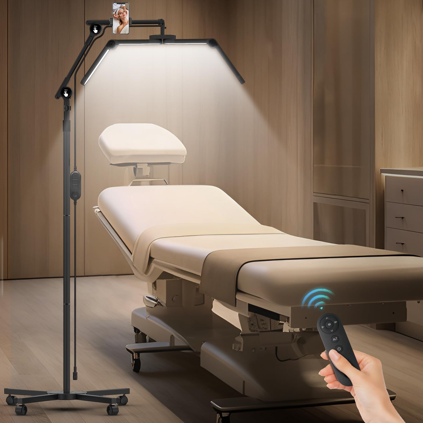 Cgbe Lampada da Terra per Extension Ciglia