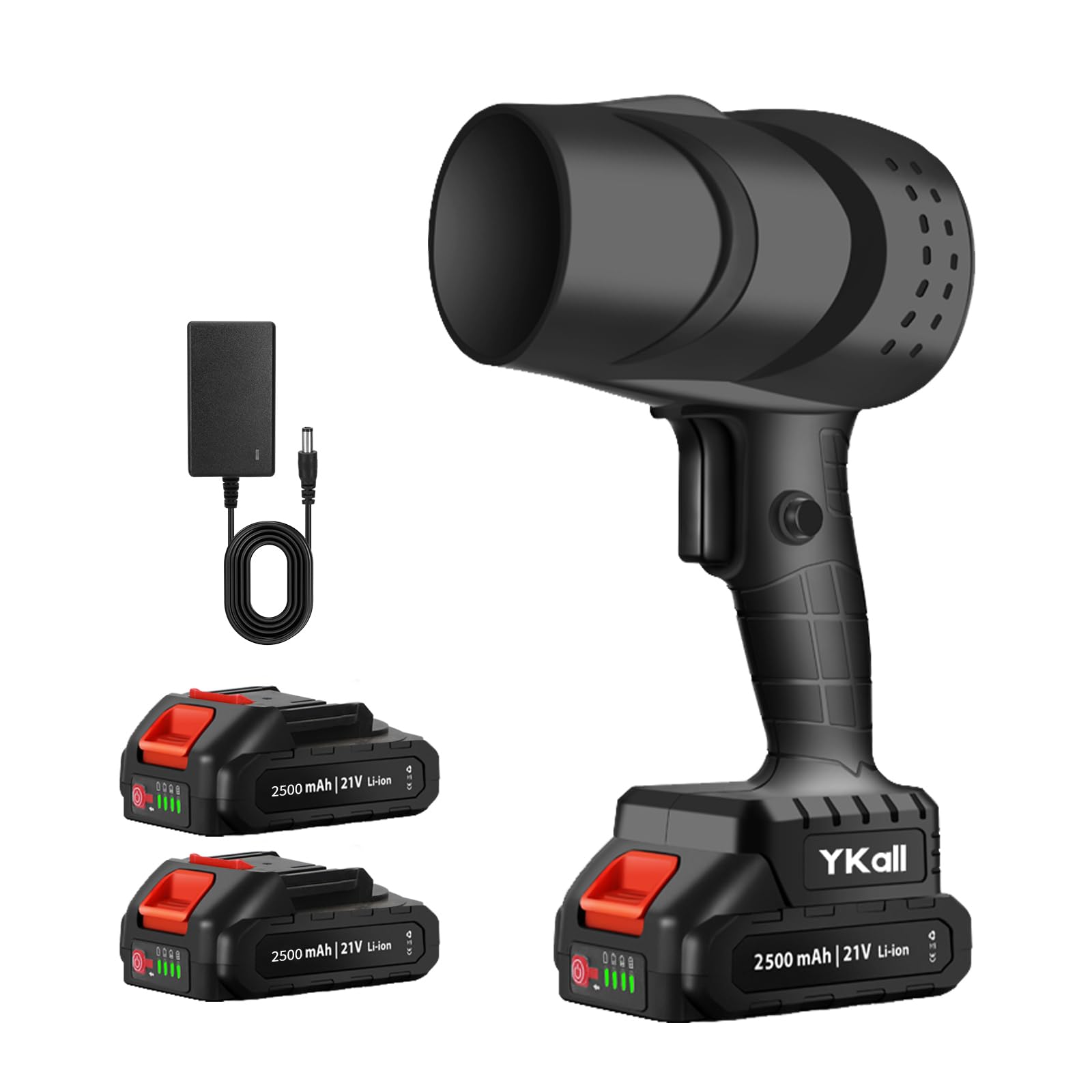 Soffiatore a Batteria con 2 Batterie 21V