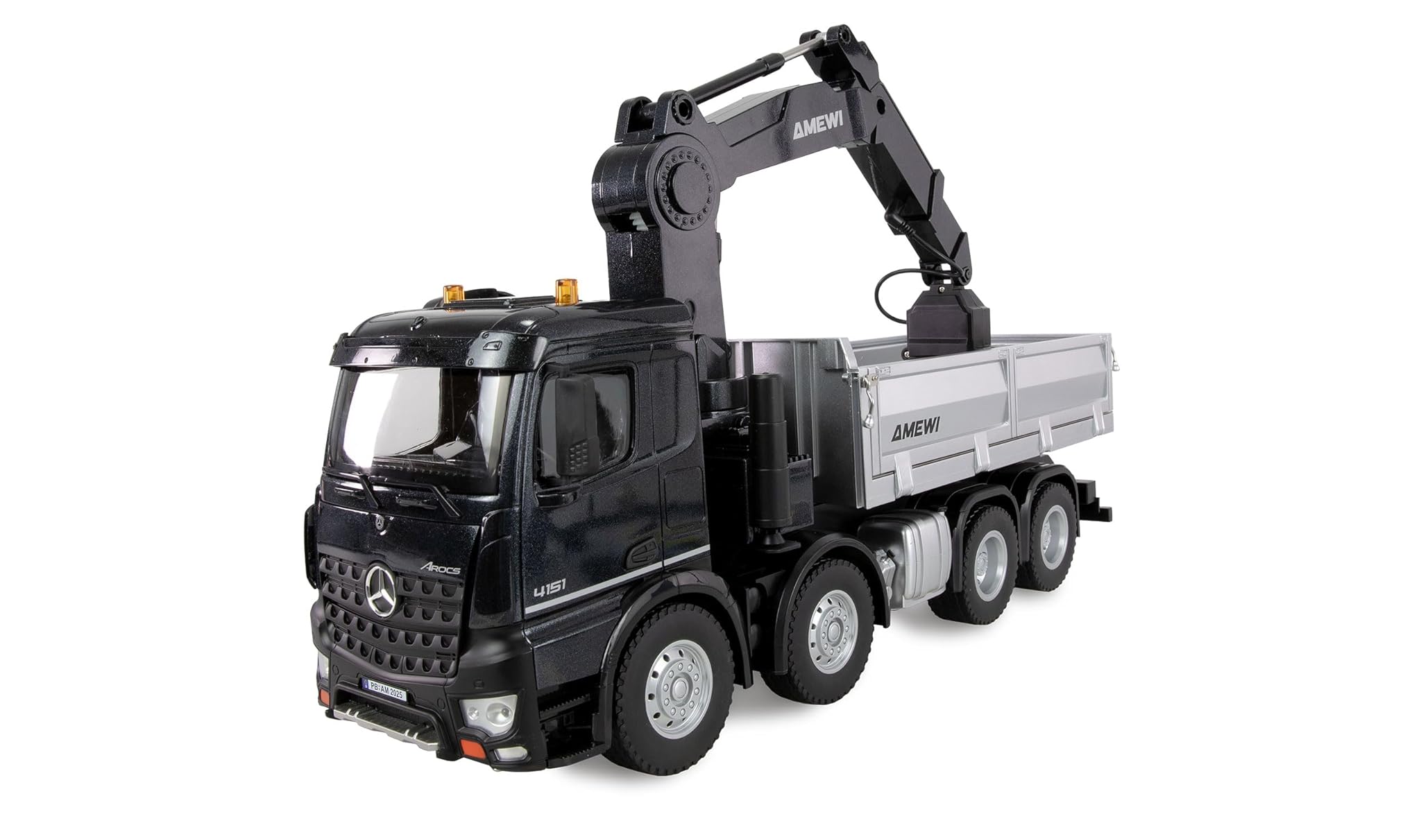 Amewi Mercedes Benz Arocs - Camion Gru Ribaltatore 1:18 RTR