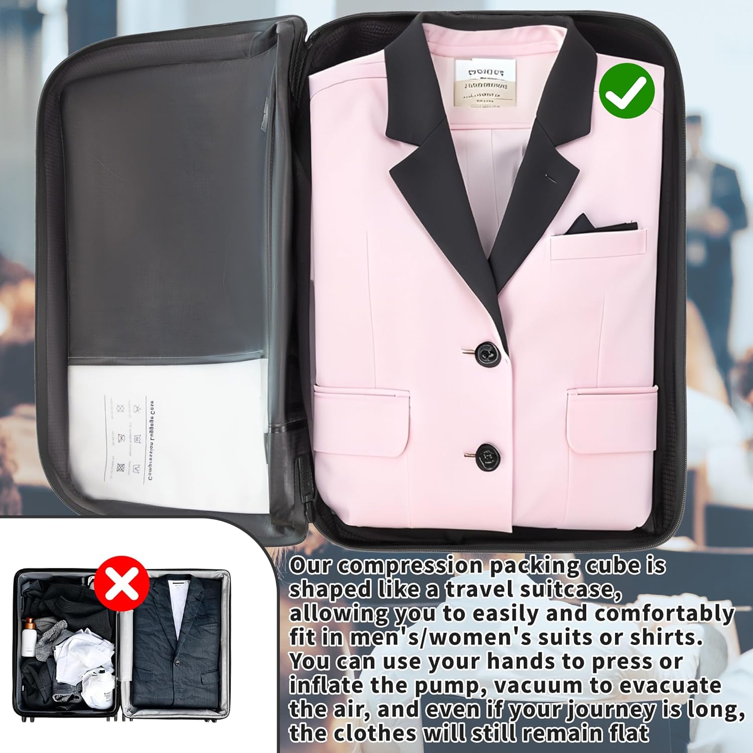 Eulant 20'' Sacchetti Sottovuoto Professionali da Viaggio - immagine 3