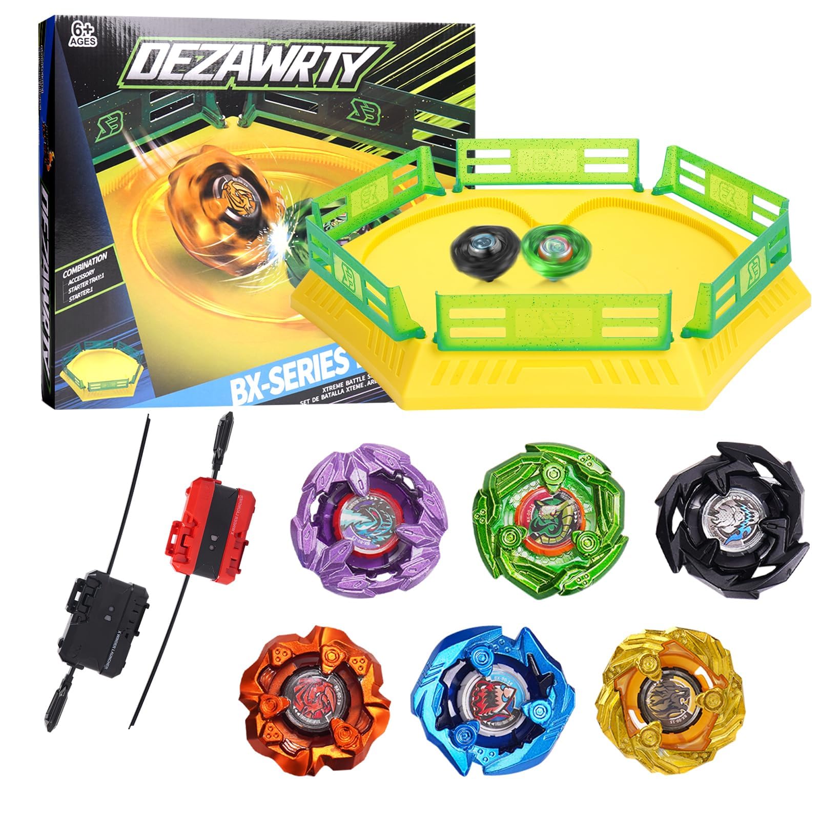 X Trottola Stadio Set da Battaglia con Acceleration Rail