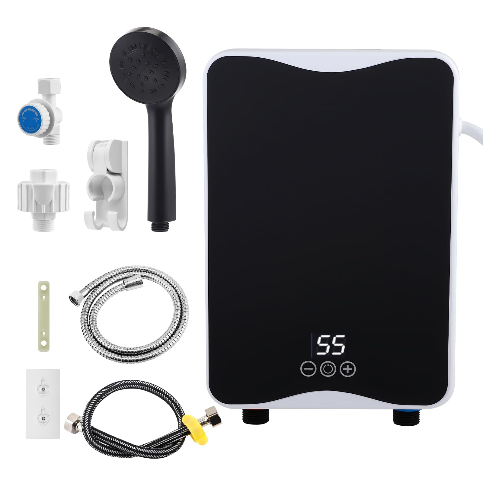 Scaldacqua Elettrico Istantaneo 5500W con Kit Doccia