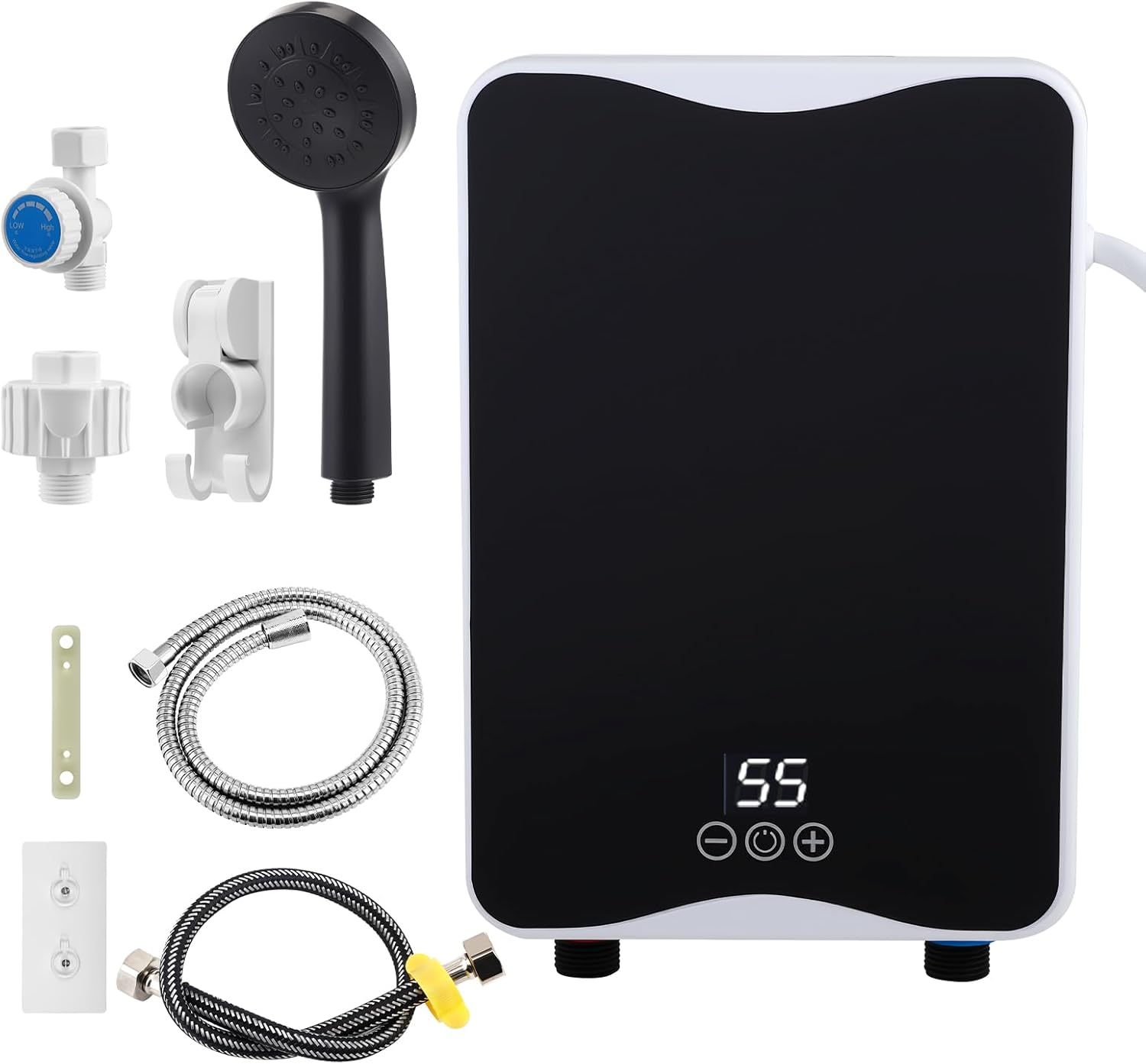 Scaldacqua Elettrico Istantaneo 5500W con Kit Doccia - immagine 1