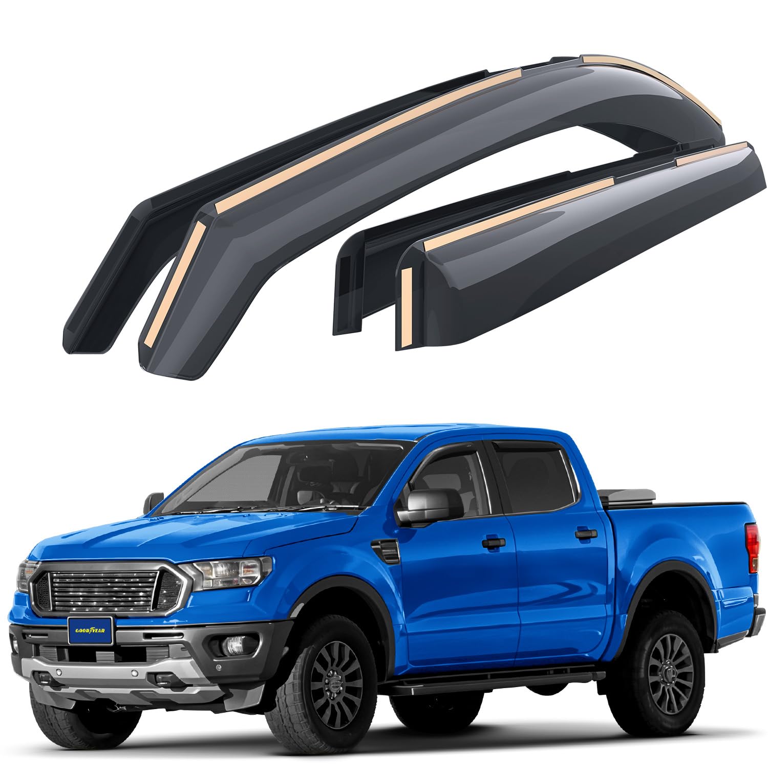 Goodyear Deflettori Antiturbo Ford Ranger 2011-2022 4Pz