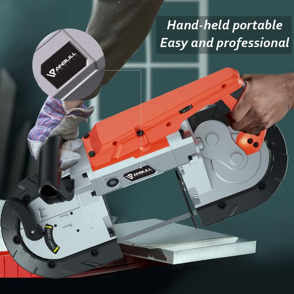 Anbull R2103 - Sega a Nastro per Metallo 1100W - immagine 3