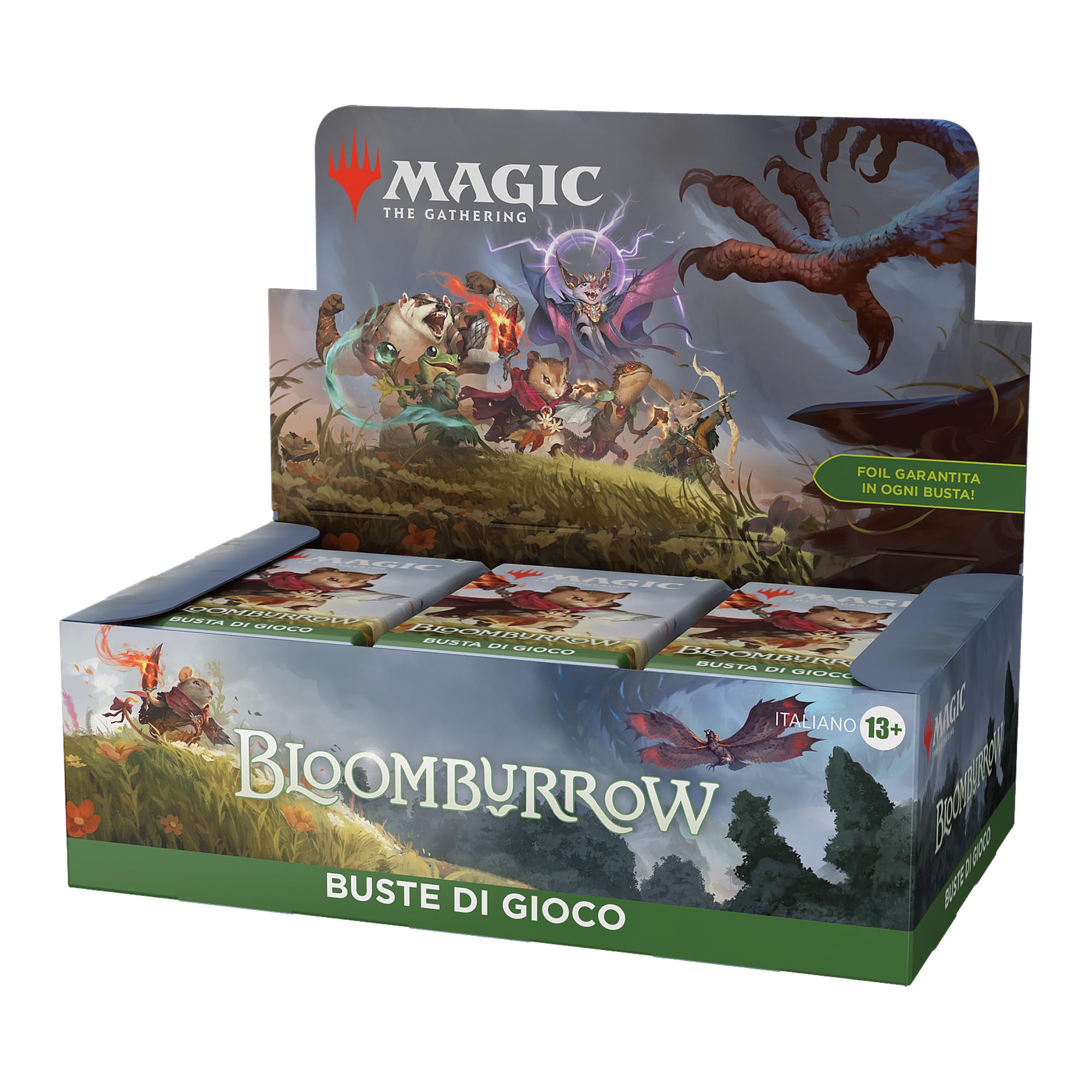 Magic: The Gathering Bloomburrow - 36 Buste di Gioco