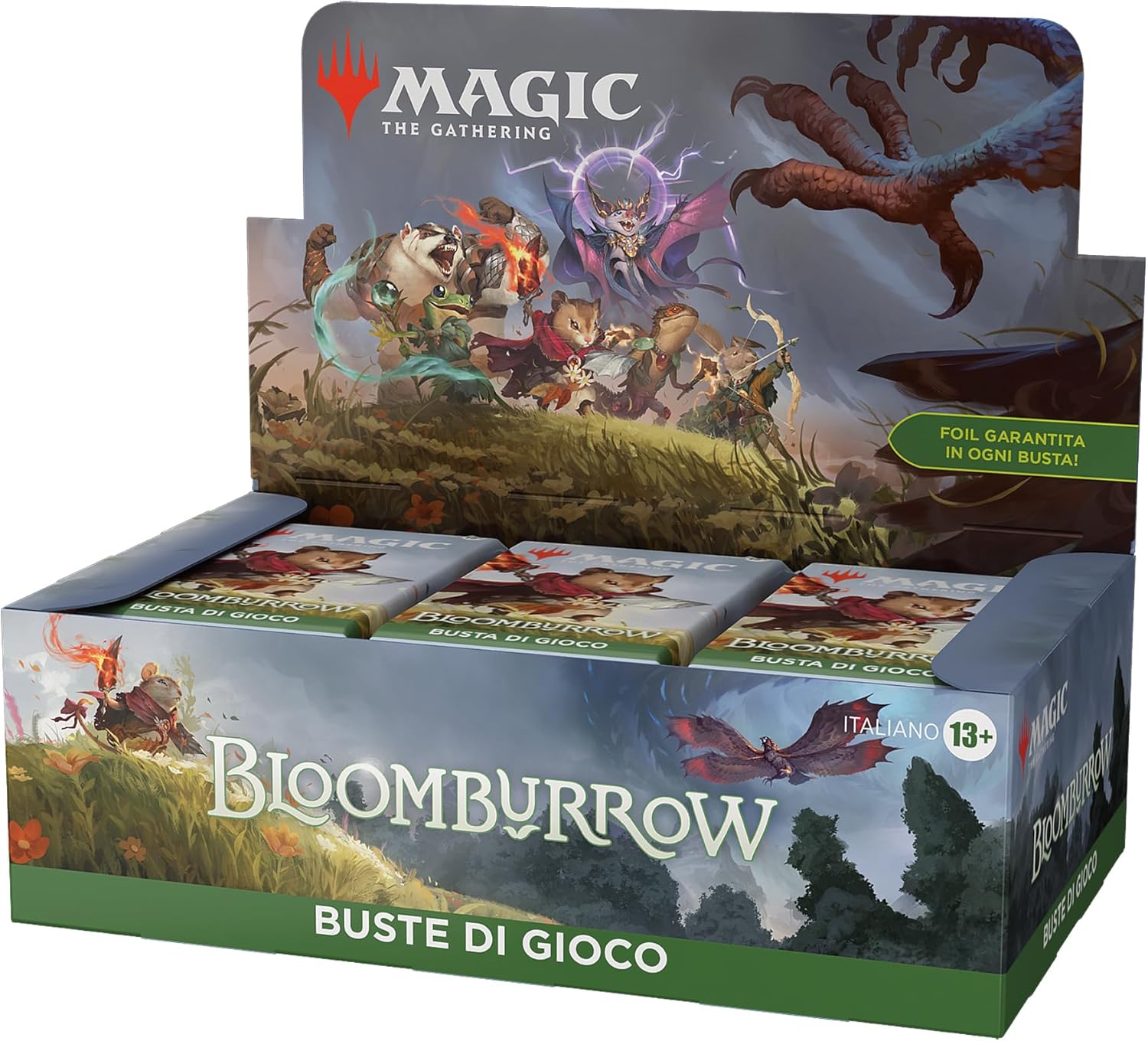 Magic: The Gathering Bloomburrow - 36 Buste di Gioco - immagine 1