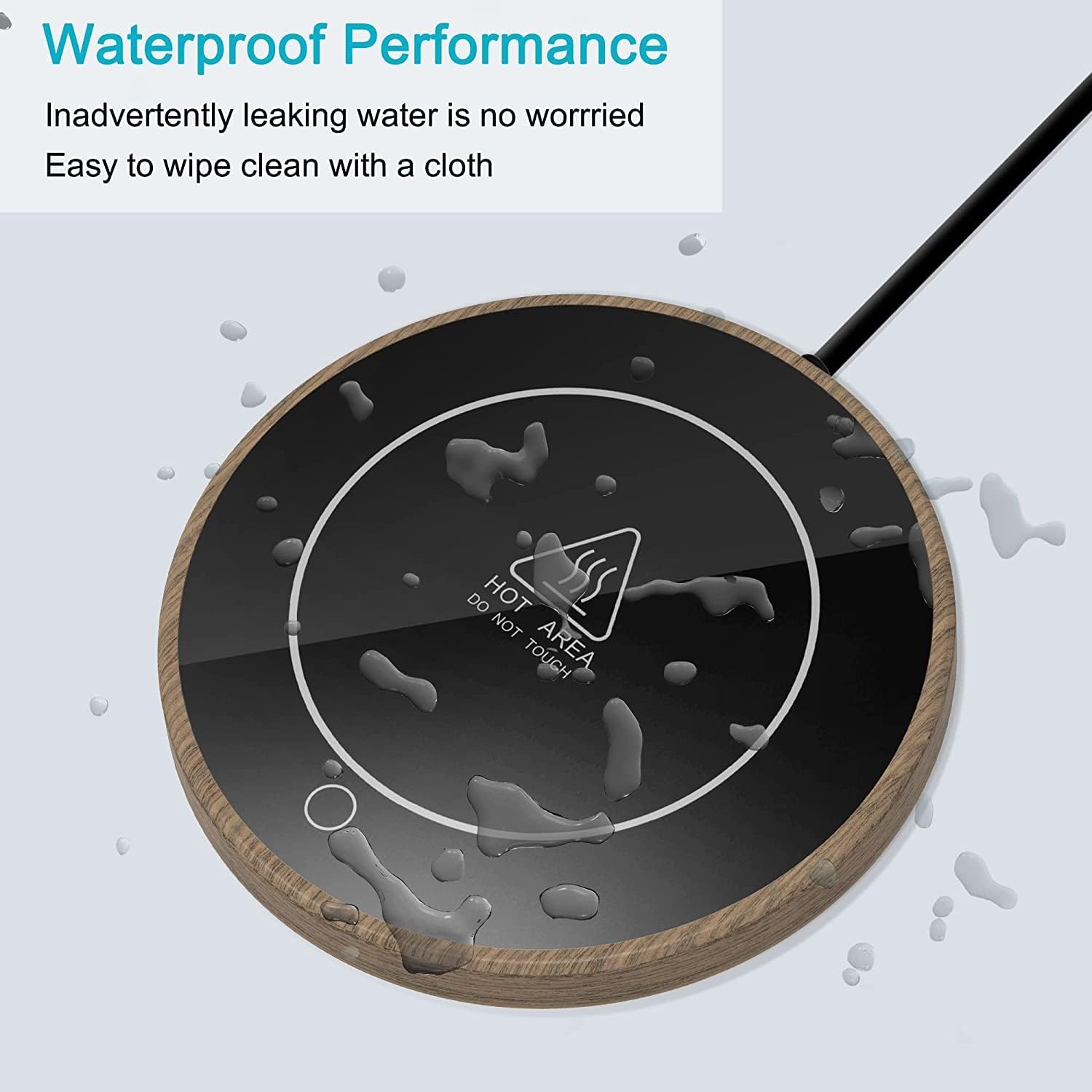 Scaldavivande Scaldatazze da Caffè con 2 Impostazioni Temp. - immagine 8