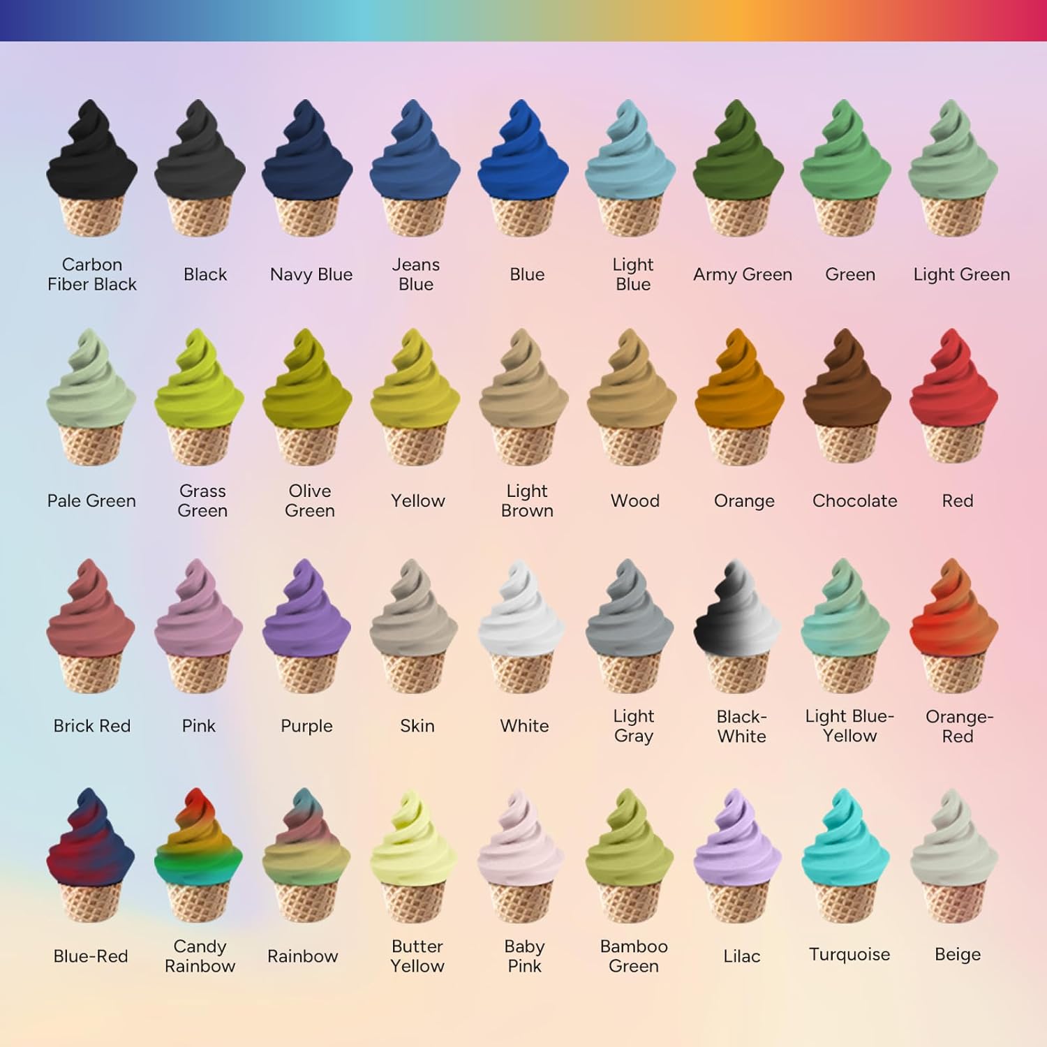 Overture Filamento Matte PLA 1.75mm, 4kg (Bianco) - immagine 7